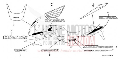 MARK (CB1300S/SA) CB1300SA5 de 2005